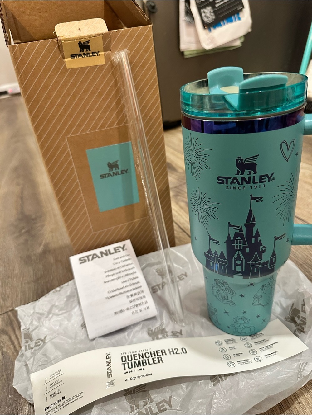 Custom Stanley quencher H2.0 Tumblr